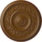 Ekena Millwork Tyrone Ceiling Medallion (Fits Canopies up to 6 3/4"), Hand-Painted Smokey Topaz, 16 1/8"OD x 3/4"P CM16TYSTF - alternate 1